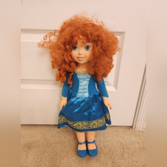Disney Princess Brave Merida Toddler Doll Jointed 15" Tolly Tots READ #BB - Picture 1 of 3